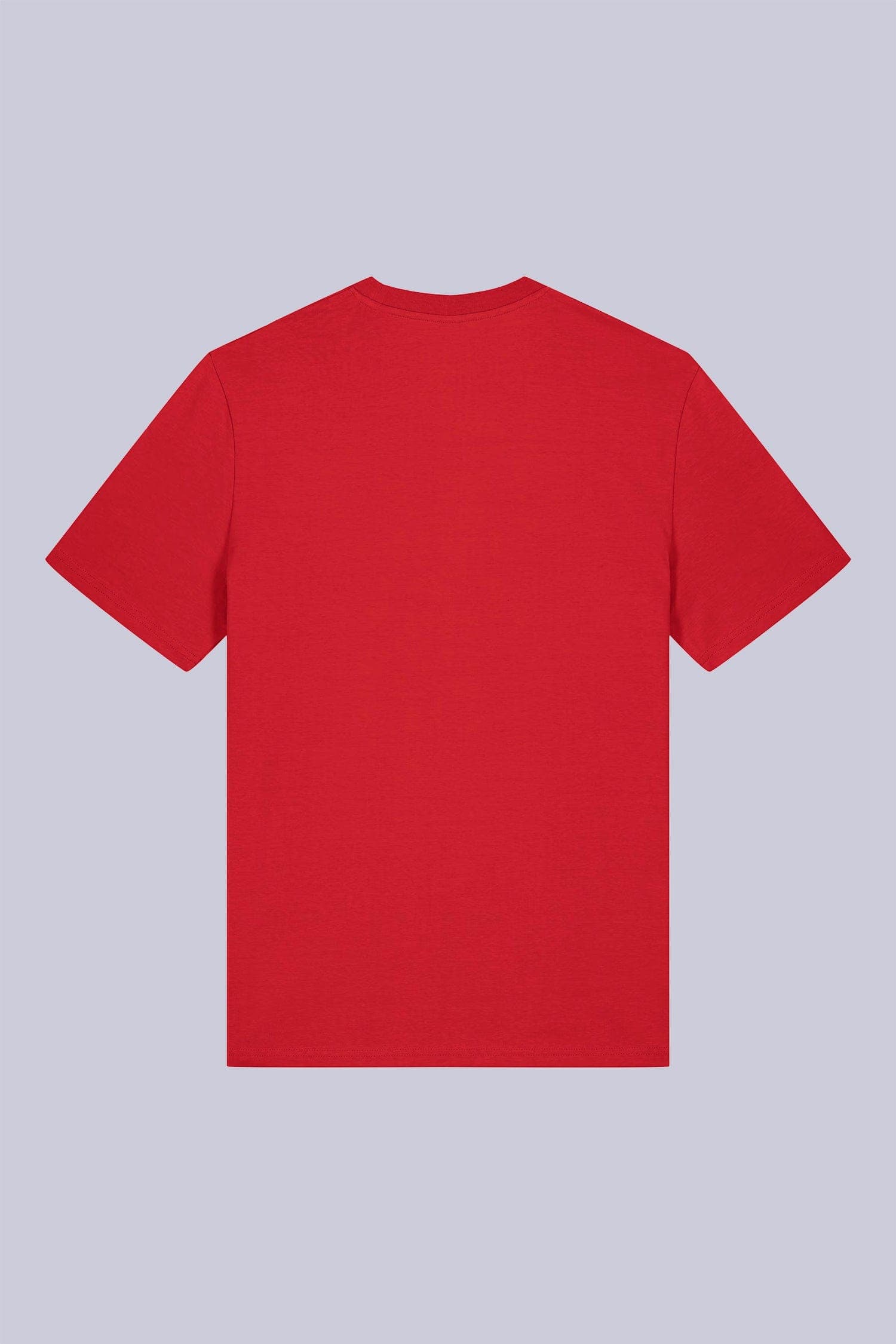 T-shirt classica in cotone organico Rosso e ciliegia still life retro di Farway Milano